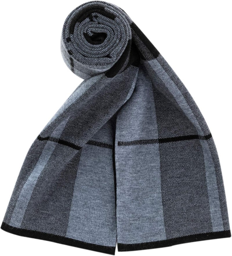 Lallier Men's Merino Wool Scarf, Long Winter Neckwear with Gift Box - Image 2
